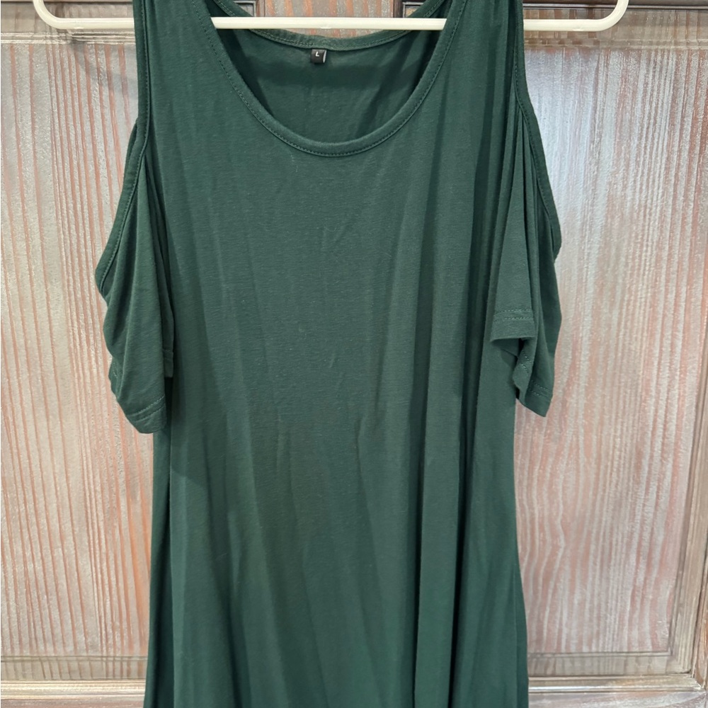 Chic Forest Green Women's Top